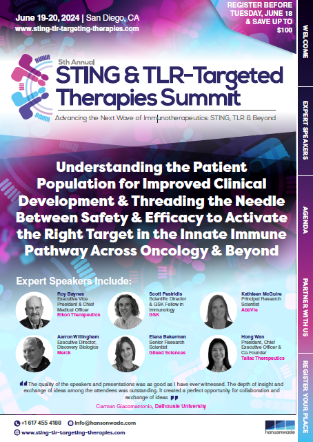 STING & TLR-Targeted Therapies Summit
